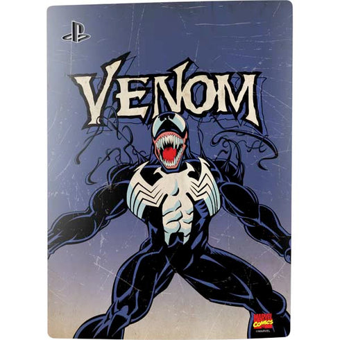Marvel Classic Comics Venom PS5 Digital Edition Console Skin